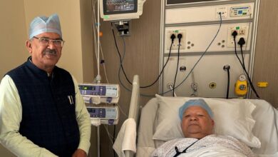 मुख्यमंत्री और विधानसभा अध्यक्ष ने राज्यपाल श्री मिश्र के शीघ्र स्वास्थ्य लाभ की कामना की… मुख्यमंत्री और विधानसभा अध्यक्ष ने राज्यपाल श्री मिश्र के शीघ्र स्वास्थ्य लाभ की कामना की…