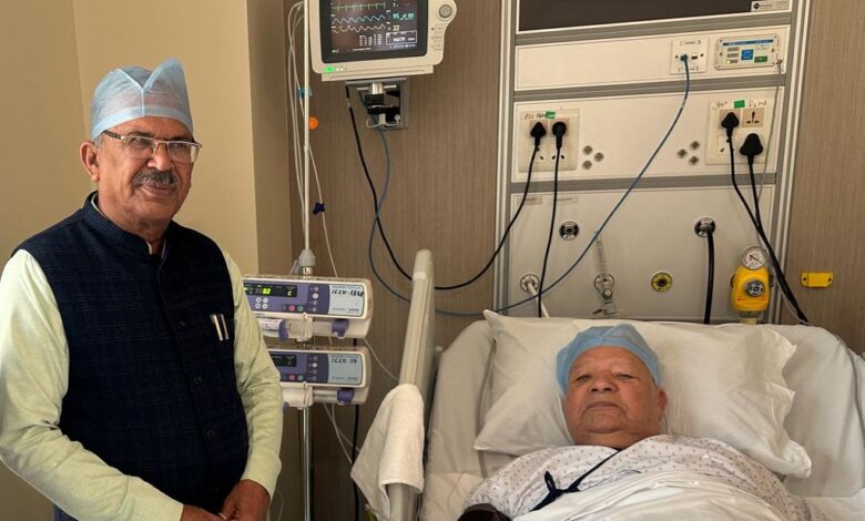 मुख्यमंत्री और विधानसभा अध्यक्ष ने राज्यपाल श्री मिश्र के शीघ्र स्वास्थ्य लाभ की कामना की…