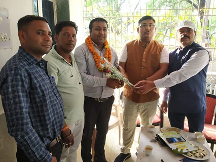 छत्तीसगढ़ श्रमजीव पत्रकार संघ धमधा ब्लॉक का पुनर्गठन, निकेत ताम्रकार बने सर्वसम्मति अध्यक्ष…