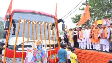 रामलला के ननिहाल की ओर से 60 दिनों का भंडारा,कार्यकर्ताओं की टीम रवाना