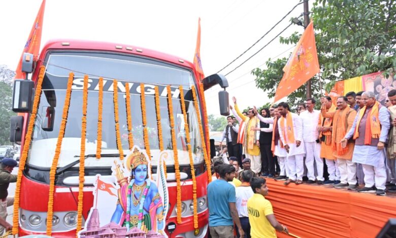 रामलला के ननिहाल की ओर से 60 दिनों का भंडारा,कार्यकर्ताओं की टीम रवाना