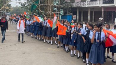 अखिल भारतीय विद्यार्थी परिषद ने निकली तिरंगा यात्रा…