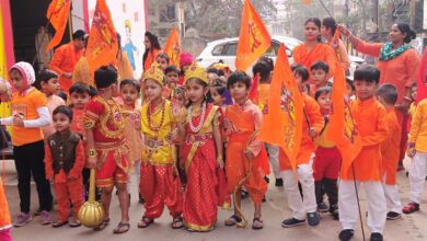 रायपुर: लिटिल प्रिंट्स प्ले स्कूल में प्रभु राम जी का निकला गया भव्य रैली, सभी बच्चों में उत्साह का माहौल…