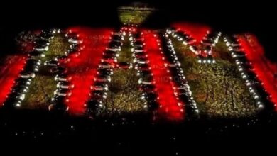 सोशल मीडिया पर वायरल हुए अमेरिका के राम भक्त, लाइट शो के जरिए लगाए जय श्री राम के नारे…