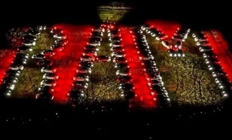 सोशल मीडिया पर वायरल हुए अमेरिका के राम भक्त, लाइट शो के जरिए लगाए जय श्री राम के नारे…