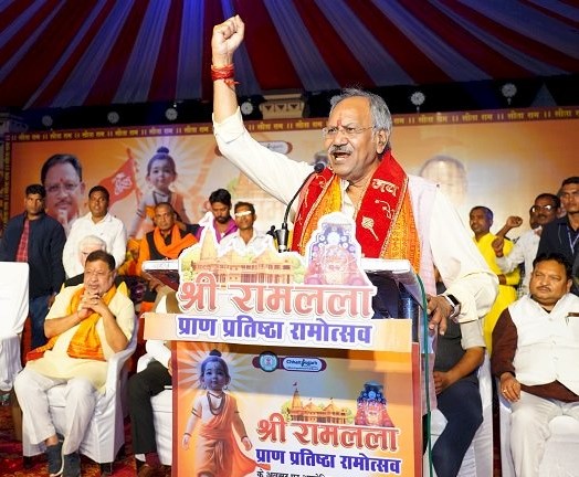 चंदखुरी में बदली जाएगी मूर्ति, मंत्री बृजमोहन अग्रवाल ने किया ऐलान…