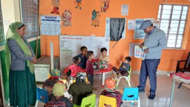 महिला एवं बाल विकास शासन सचिव ने बस्सी बाल विकास परियोजना के किशनपुरा आंगनबाड़ी केन्द्र का किया निरीक्षण…