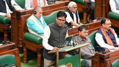 वित्त मंत्री OP चौधरी ने विपक्ष पर साधा निशाना, भ्रष्टाचार की मछली और मगरमच्छ को टेक्नोलॉजी से पकड़ेंगे