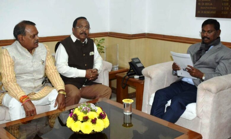 मंत्री श्री नेताम ने केन्द्रीय कृषि एवं जनजाति कार्य मंत्री श्री अर्जुन मुण्डा से की सौजन्य मुलाकात…