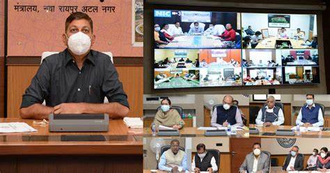 मुख्य सचिव ने वीडियो काॅन्फ्रेसिंग के माध्यम से सुड़क सुरक्षा एवं जेल सुरक्षा के संबंध में कलेक्टरों की ली बैठक