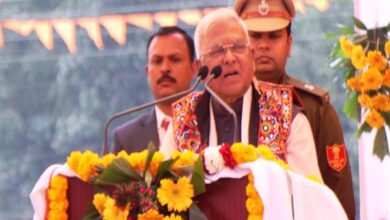 राज्यपाल श्री पटेल की उपस्थिति में हुआ स्वास्थ्य शिविर…