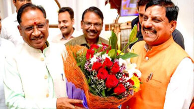 मुख्यमंत्री डॉ. यादव ने छत्तीसगढ़ के मुख्यमंत्री से की सौजन्य भेंट…