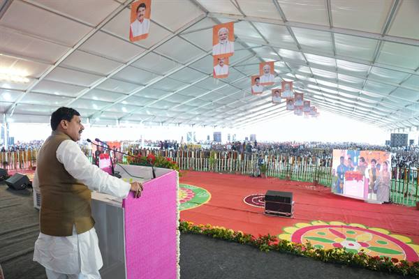 भिण्ड में विकास की बयार बह रही है – मुख्यमंत्री डॉ. यादव…