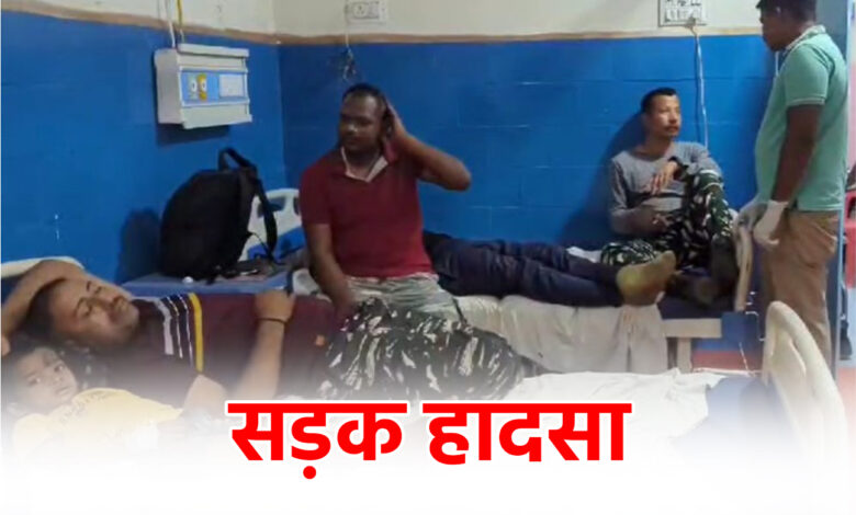 सड़क हादसा: CRPF जवानों से भरी बस हुई दुर्घटनाग्रस्त, 11 जवान समेत ड्राइवर घायल…