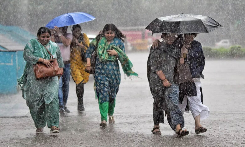 राजधानी में तीन दिन तक बारिश का अलर्ट