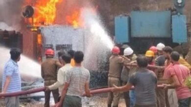 राजधानी के इंडस्ट्रियल एरिया के ट्रांसफार्मर में लगी आग, जनहानि नहीं