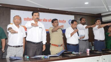 चैम्बर ऑफ कॉमर्स के ’’पहले मतदान फिर दुकान’’ अभियान की शुरुआत