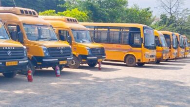 स्कूल, कॉलेज के बसों की जांच, दिए गए चालकों को आवश्यक निर्देश