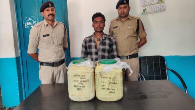 अवैध शराब ब्रिकी करने वाले आरोपी पर कार्यवाही