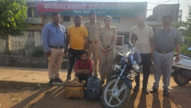 अवैध शराब पर कार्यवाही, धरे गए आरोपी