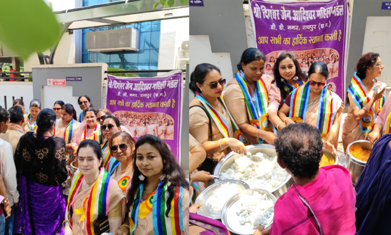 300 से ज्यादा मरीजों के परिजनों को किया शुद्ध भोजन का वितरण…