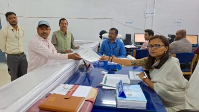 नामांकन के प्रथम दिवस में एक नामांकन जमा