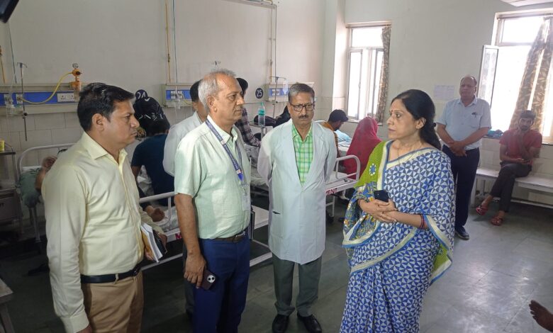 एसीएस ने हीटवेव संबंधी व्यवस्थाओं का किया निरीक्षण, कंटीजेंसी प्लान में व्यवस्थाएं सुचारू करने के दिए निर्देश…