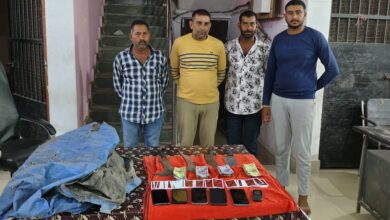 जुआ खिलाने वाले अपराधियो पर शिकंजा जुआ खिलाने वाले अपराधियो पर शिकंजा