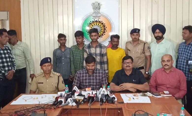 बारात में गहनों-नकदी से भरा बैग पार करने वाले 3 चोर गिरफ्तार