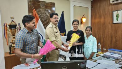 बिलासपुर SP ने किया ज़िले के होनहारों का सम्मान