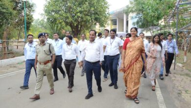 सीईओ ने रायपुर जिले के मतगणना की तैयारियों का लिया जायजा, मतगणना कक्ष का किया निरीक्षण