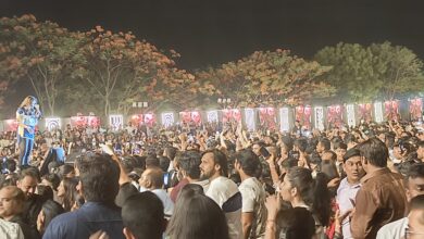 बॉलीवुड सिंगर आस्था गिल की आंजनेय यूनिवर्सिटी कैंपस में धमाकेदार प्रस्तुति