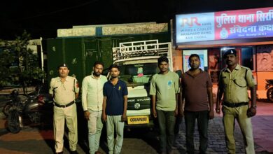 चोरी के आरोपी पुलिस के गिरफ्त में