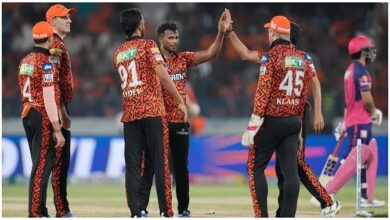 भुवनेश्वर ने अंतिम गेंद पर दिलाई हैदराबाद को जीत