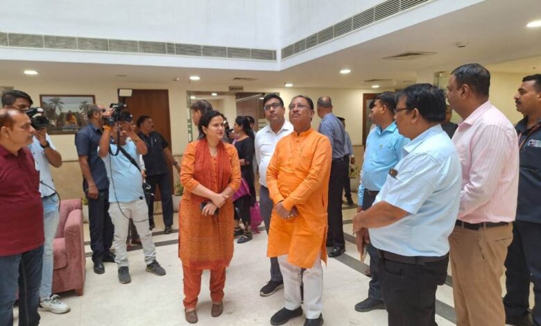 दिल्ली में सीएम साय ने लिया छत्तीसगढ़ निवास का जायजा