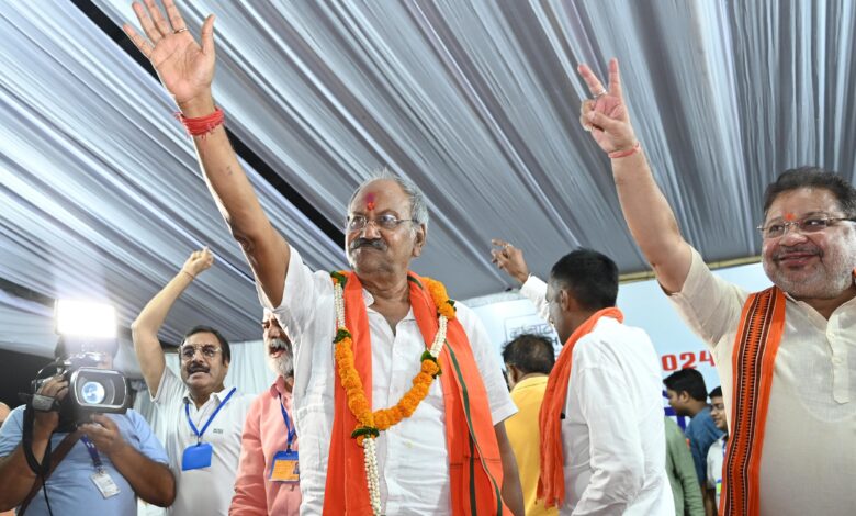 बृजमोहन अग्रवाल ने पौने छह लाख वोटों से हासिल की जीत, निकाली जायेगी विजय रैली