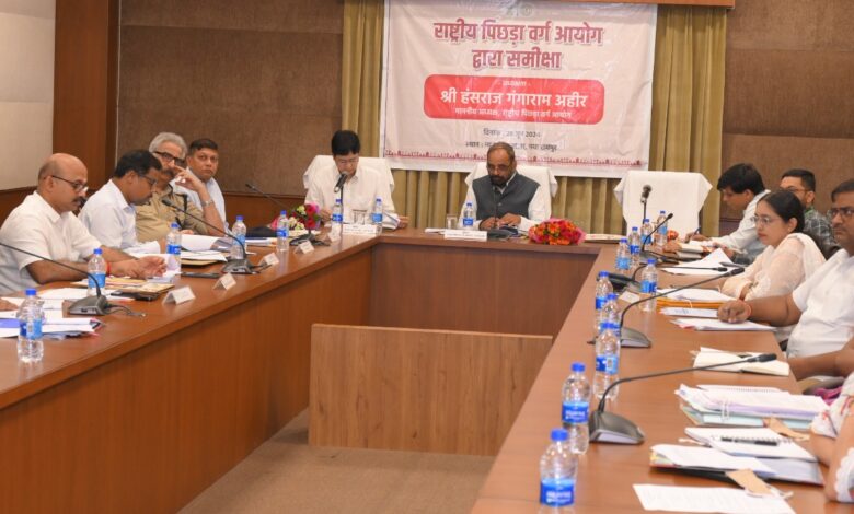 प्रयास आवासीय विद्यालय एवं यूपीएससी के लिए कोचिंग व्यवस्था की पिछड़ा वर्ग आयोग के अध्यक्ष ने किया तारीफ