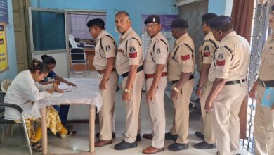 चेतना अभियान : पुलिस स्टाफ़ और परिजन के लिए स्वास्थ्य परीक्षण शिविर चेतना अभियान : पुलिस स्टाफ़ और परिजन के लिए स्वास्थ्य परीक्षण शिविर