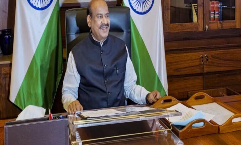 लोकसभा के स्पीकर फिर चुने गए ओम बिरला