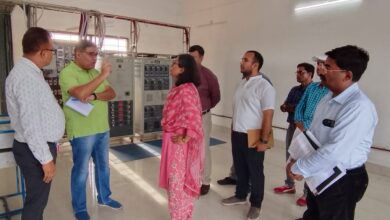 महाप्रबंधक नीनु इटियेरा ने अभनपुर, सीबीडी, मंदिर हसौद स्टेशन का किया निरीक्षण
