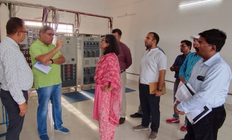 महाप्रबंधक नीनु इटियेरा ने अभनपुर, सीबीडी, मंदिर हसौद स्टेशन का किया निरीक्षण
