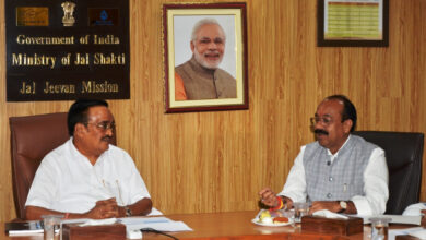 उप मुख्यमंत्री श्री अरुण साव नई दिल्ली में जल जीवन मिशन की समीक्षा बैठक में हुए शामिल