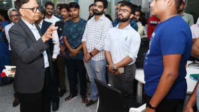 16वें वित्त आयोग के प्रतिनिधि मंडल ने देर रात पहुंचकर नालंदा परिसर का किया अवलोकन