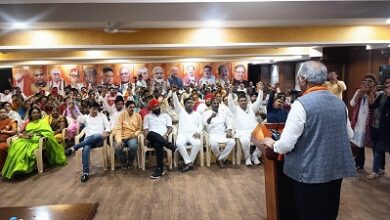 सांसद बृजमोहन अग्रवाल ने किया उत्तर विधानसभा के मतदाताओं का सम्मान