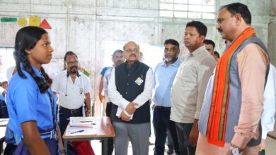 स्वास्थ्य मंत्री जायसवाल ने पोटाकेबिन बीजापुर की व्यवस्थाओं का लिया जायजा