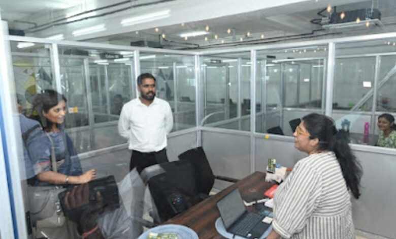 केन्द्रीय संयुक्त सचिव ने नगर निगम के को-वर्किंग सेंटर की सराहना की