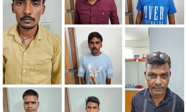 पुलिस ने जुआ खेलने वाले को पकड़ा