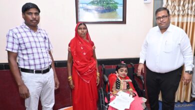 दिव्यांग संतेाषी की खुशी हुई दोगुनी दिव्यांग संतेाषी की खुशी हुई दोगुनी