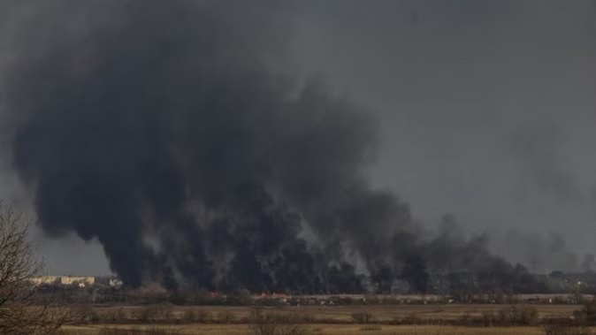 यूक्रेन में बच्चों के अस्पताल समेत पांच जगहों पर हमला