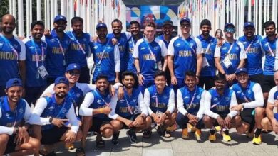 13वां पदक जीतने पेरिस के खेल गांव पहुंची भारतीय पुरुष हॉकी टीम 13वां पदक जीतने पेरिस के खेल गांव पहुंची भारतीय पुरुष हॉकी टीम